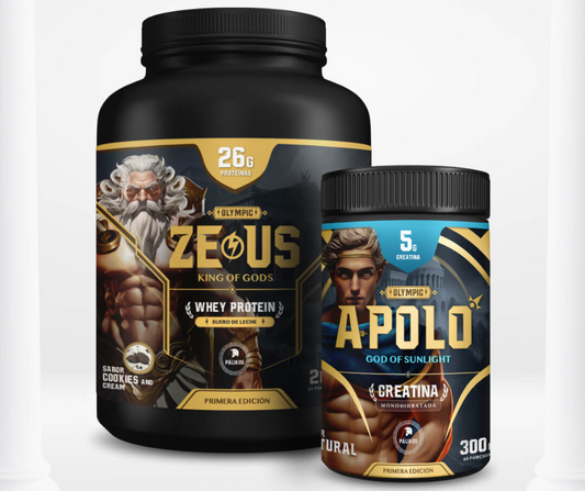 El potente pack de proteina y creatina creado por PálikosFitness