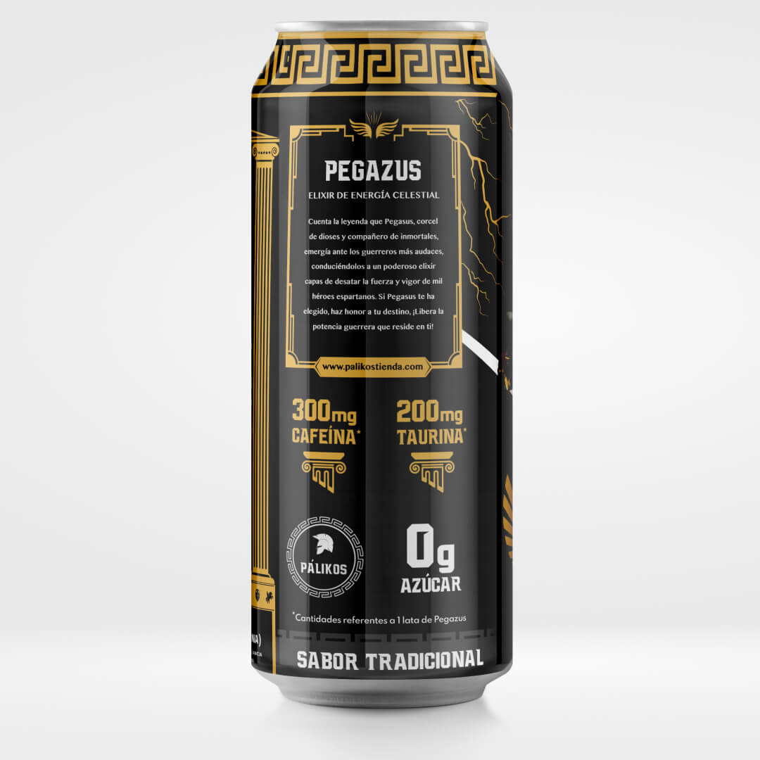 BEBIDA ENERGÉTICA PEGAZUS DE PÁLIKOS