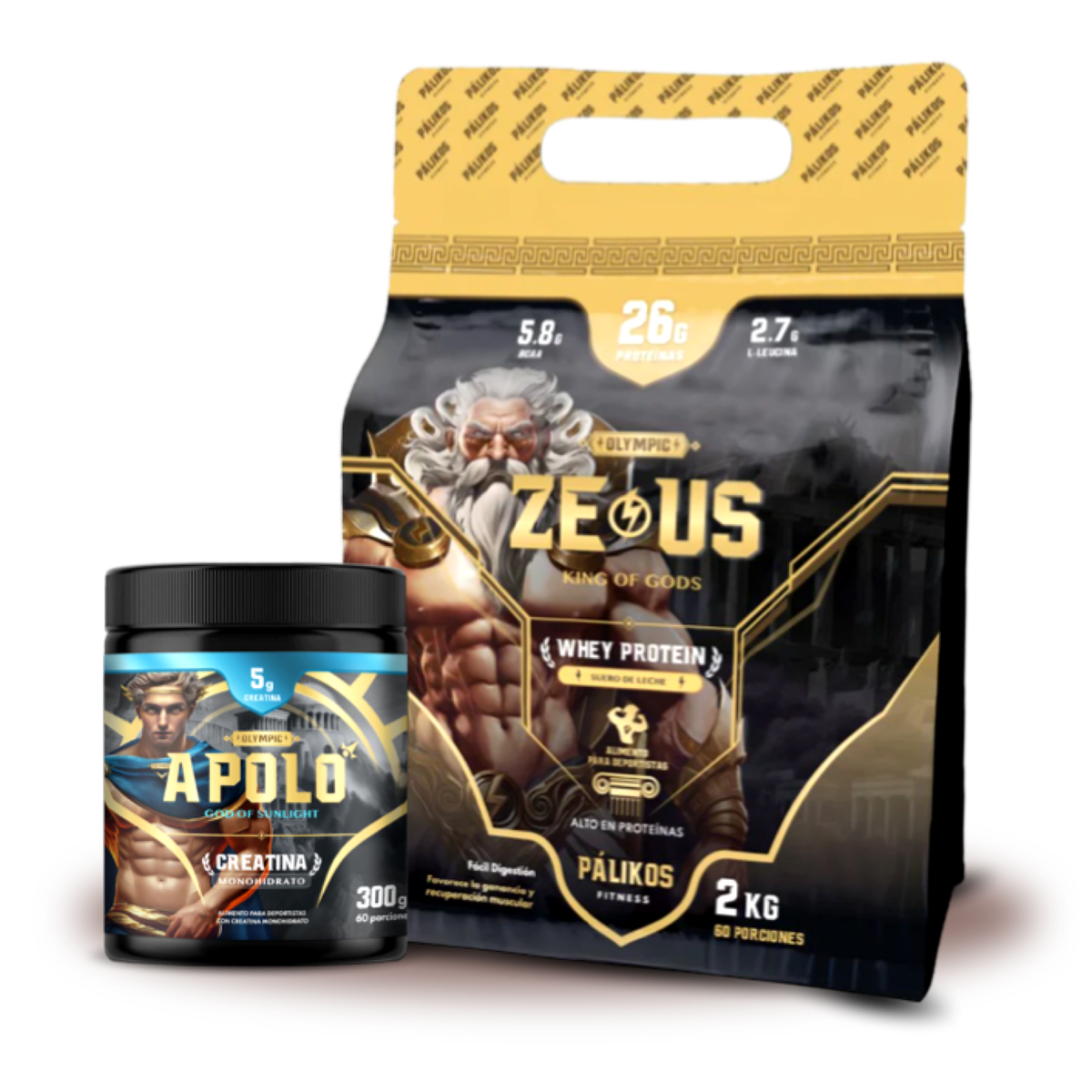 pack ahorro proteina 2 kg y creatina