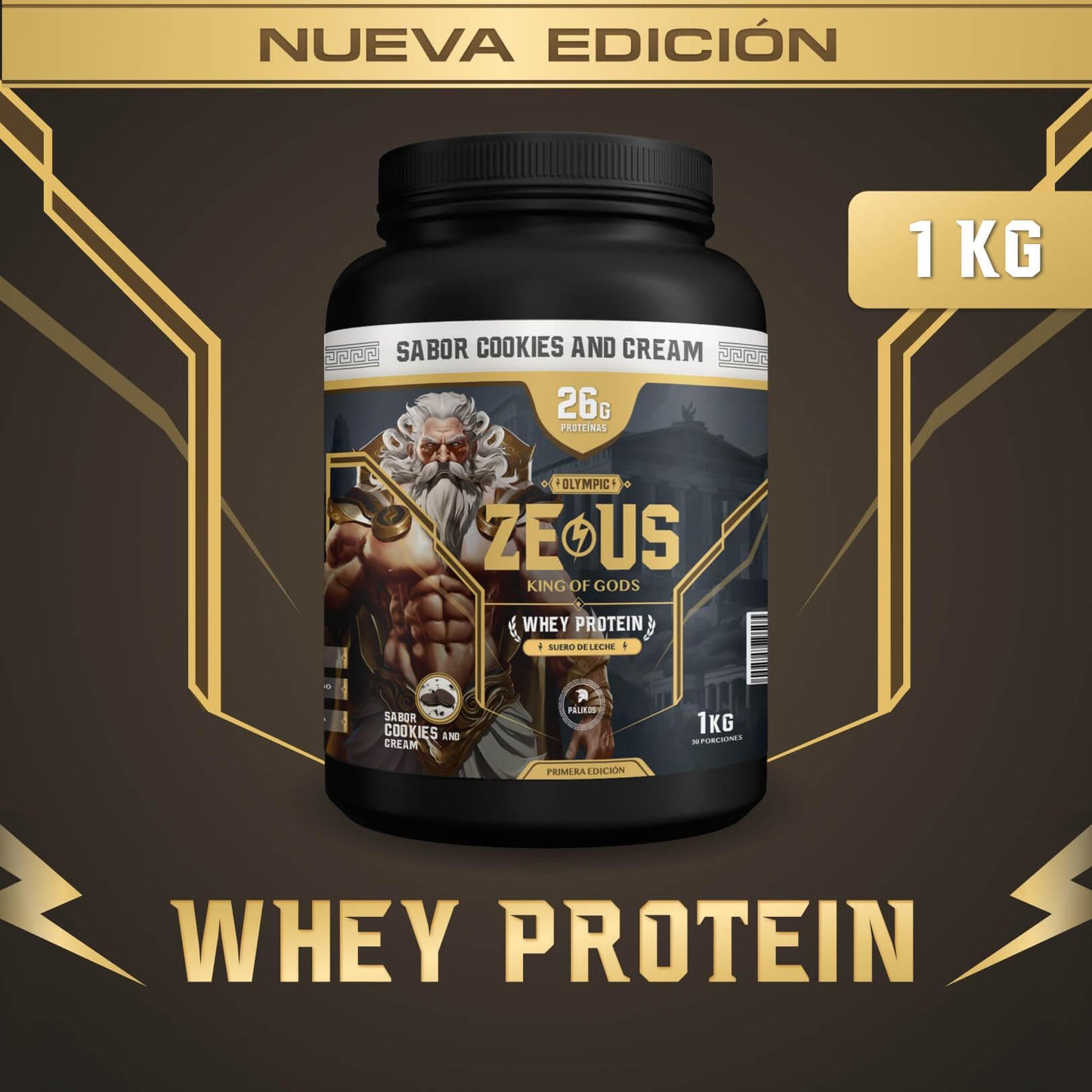 PACK OLYMPUS PRO 🏆 | Chaleco de Peso (15 o 20 KG) + Apolo ✨ + Zeus⚡.