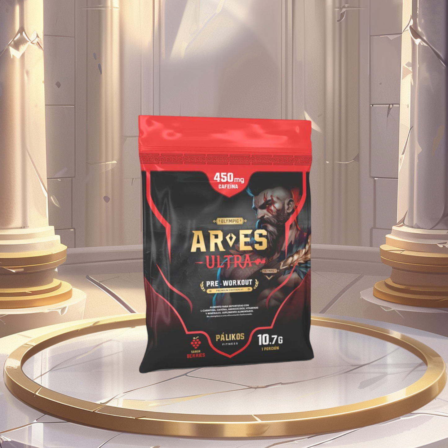 sashet de pre entreno ares