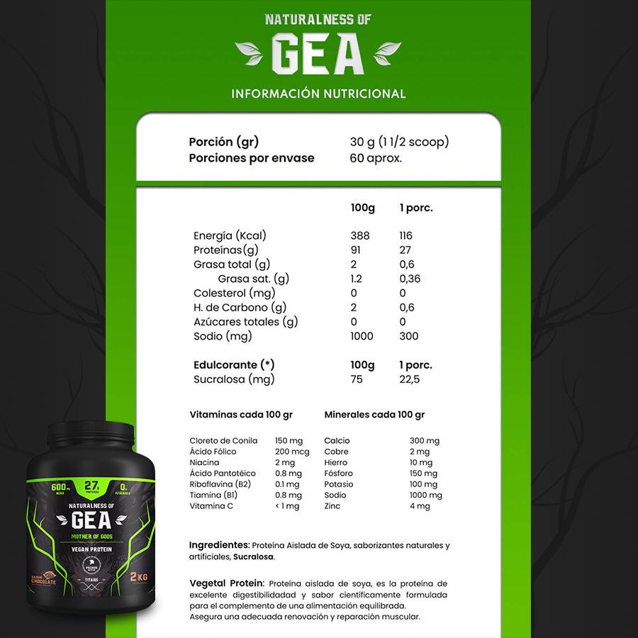 Proteína vegana GEA 2 kg