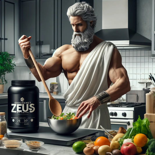 "Descubre la Potencia Divina de Zeus Gourmet: La Proteína que Te Convertirá en un Dios del Gimnasio"