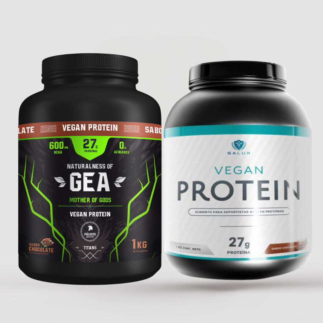 Proteina vegana Salux + Proteina vegana Gea