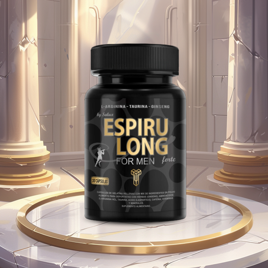 ESPIRULONG | Elevador de Testosterona [30 cápsulas]