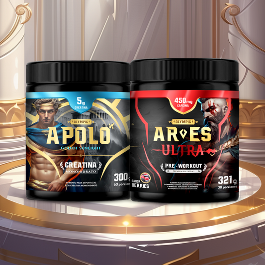 PACK FUERZA ULTRA 💥 | ARES ULTRA 🔥 [30 serv] + APOLO ✨ [60 serv]