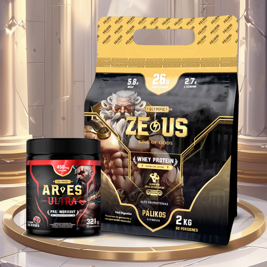 PACK FURIA DIVINA ⚔️🔥 [DOYPACK] | ZEUS ⚡ [60 serv] + ARES ULTRA 🔥 [30 serv]