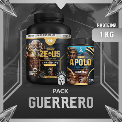 PACK GUERRERO ⚔️ | Apolo ✨ + Zeus⚡(1-2 kg).