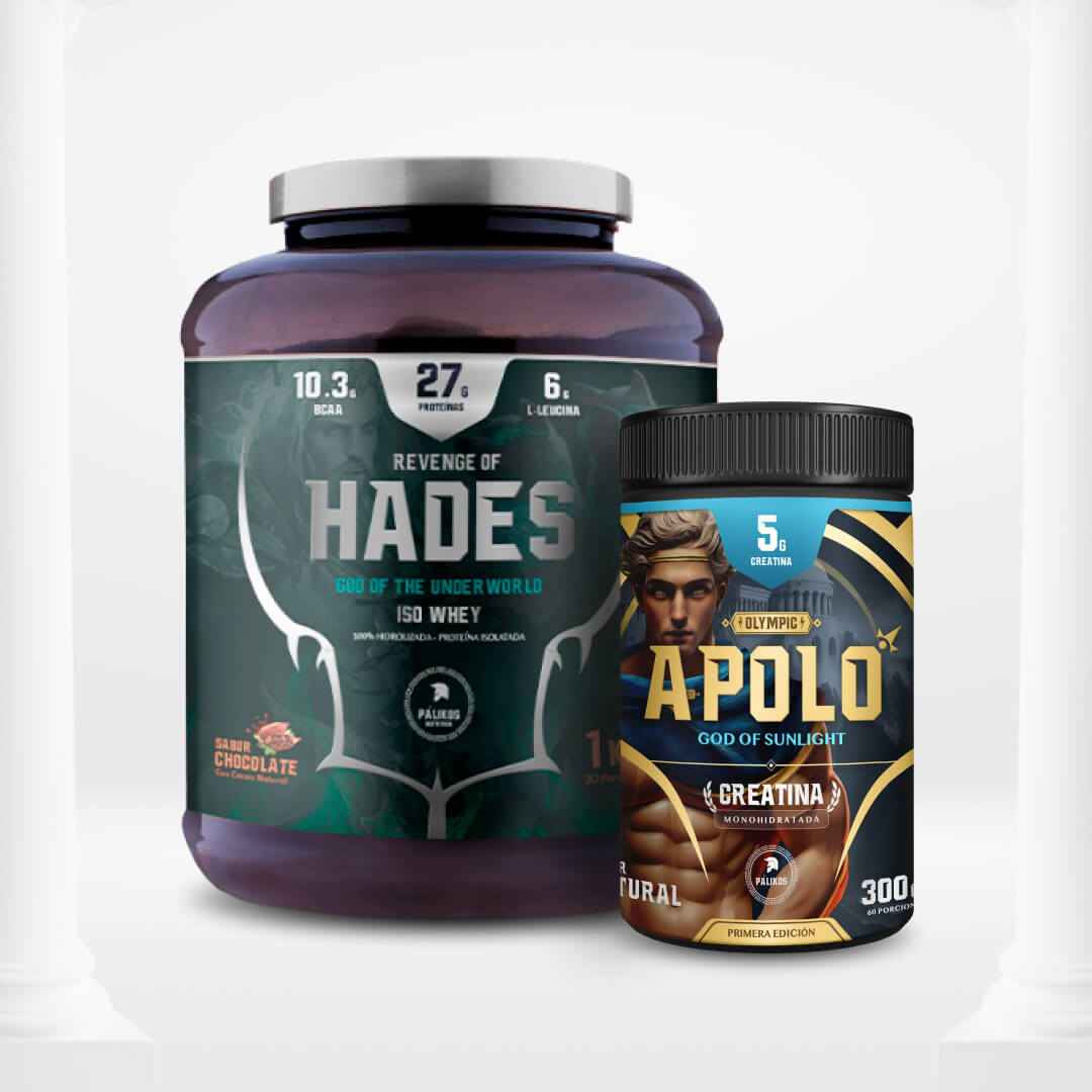DIOS CAÍDO 💀 | Hades (IsoWhey Protein) + Apolo (Creatina) (CYBERPALIKOS)