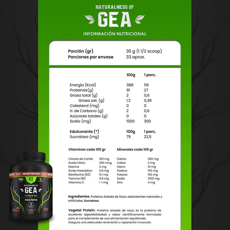 GEA 🍃 | Vegan Protein (1 KG).